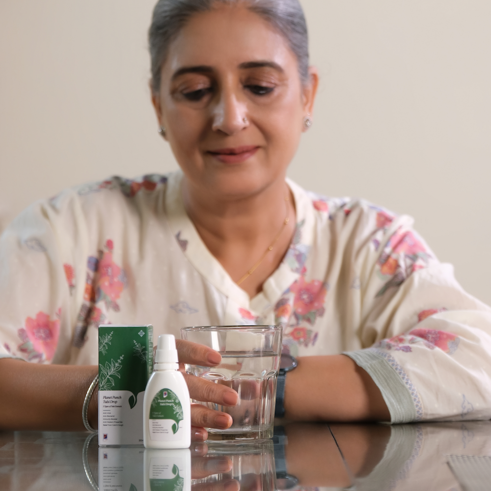 Planet Punch Tulsi Drops - Anti-Viral & Boosts Immunity