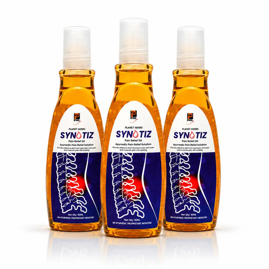 Synotiz Pain Relief Oil for Back, Neck, Shoulder & Joint Pain