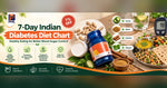 7-Day Indian Diabetes Diet Chart: Vegetarian Meal Plan & Blood Sugar Management Tips