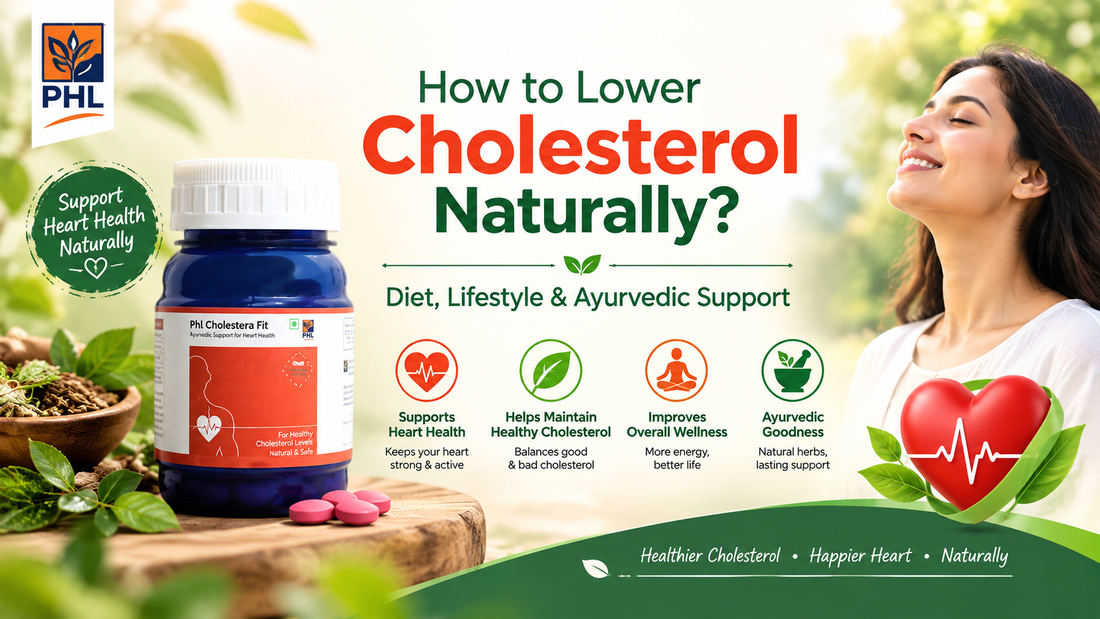 How to Lower Cholesterol Naturally? Diet, Lifestyle & Ayurvedic Support