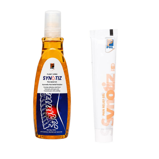 Synotiz Pain Relief Combo - Synotiz Oil & Synotiz Gel