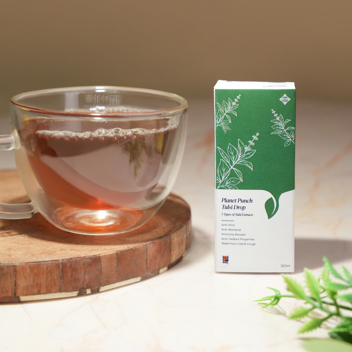 Boost your immunity with Planet Punch Tulsi Drops