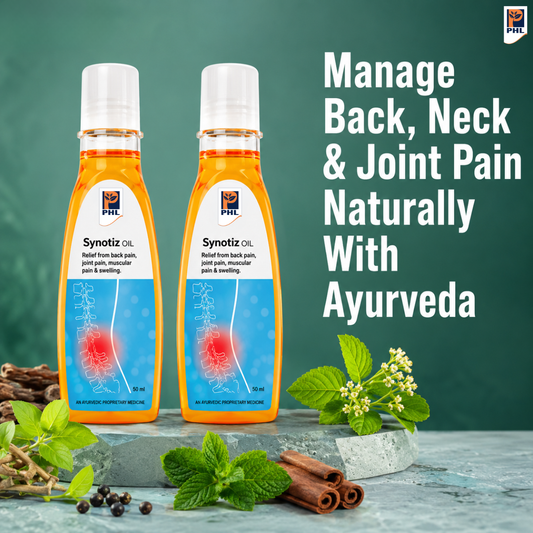 Synotiz Pain Relief Oil for Back, Neck, Shoulder & Joint Pain