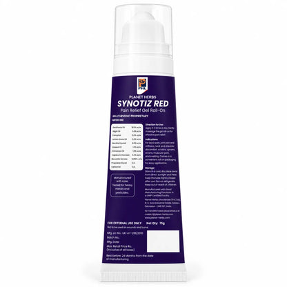 Synotiz Red Gel Roll-On 75g