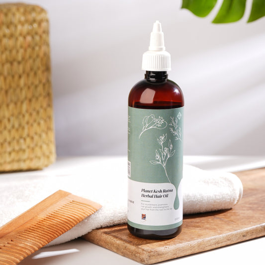 Planet Kesh Ratna Herbal Hair Oil - Nourishment for Stronger Hair