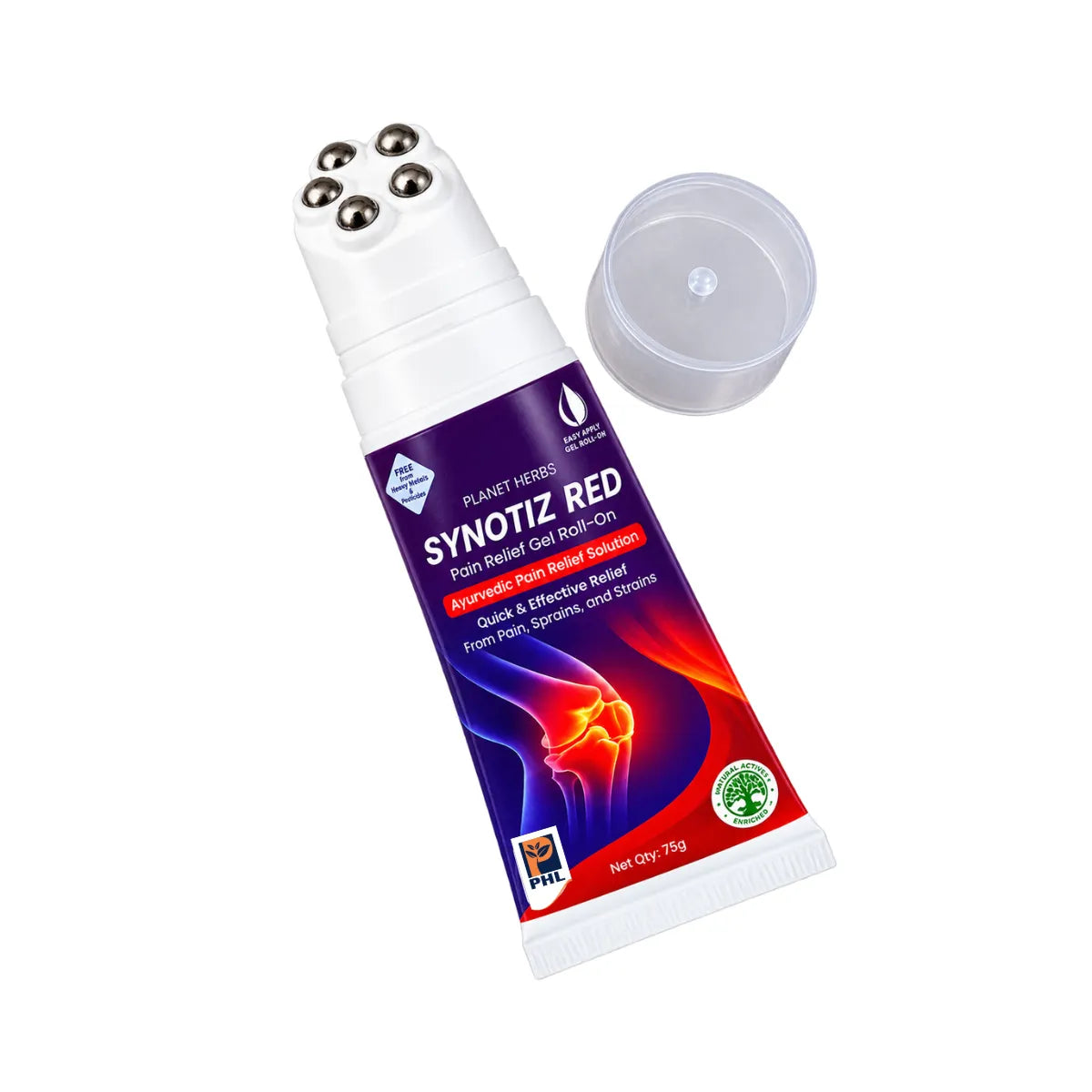 Synotiz Red Gel Roll-On 75g