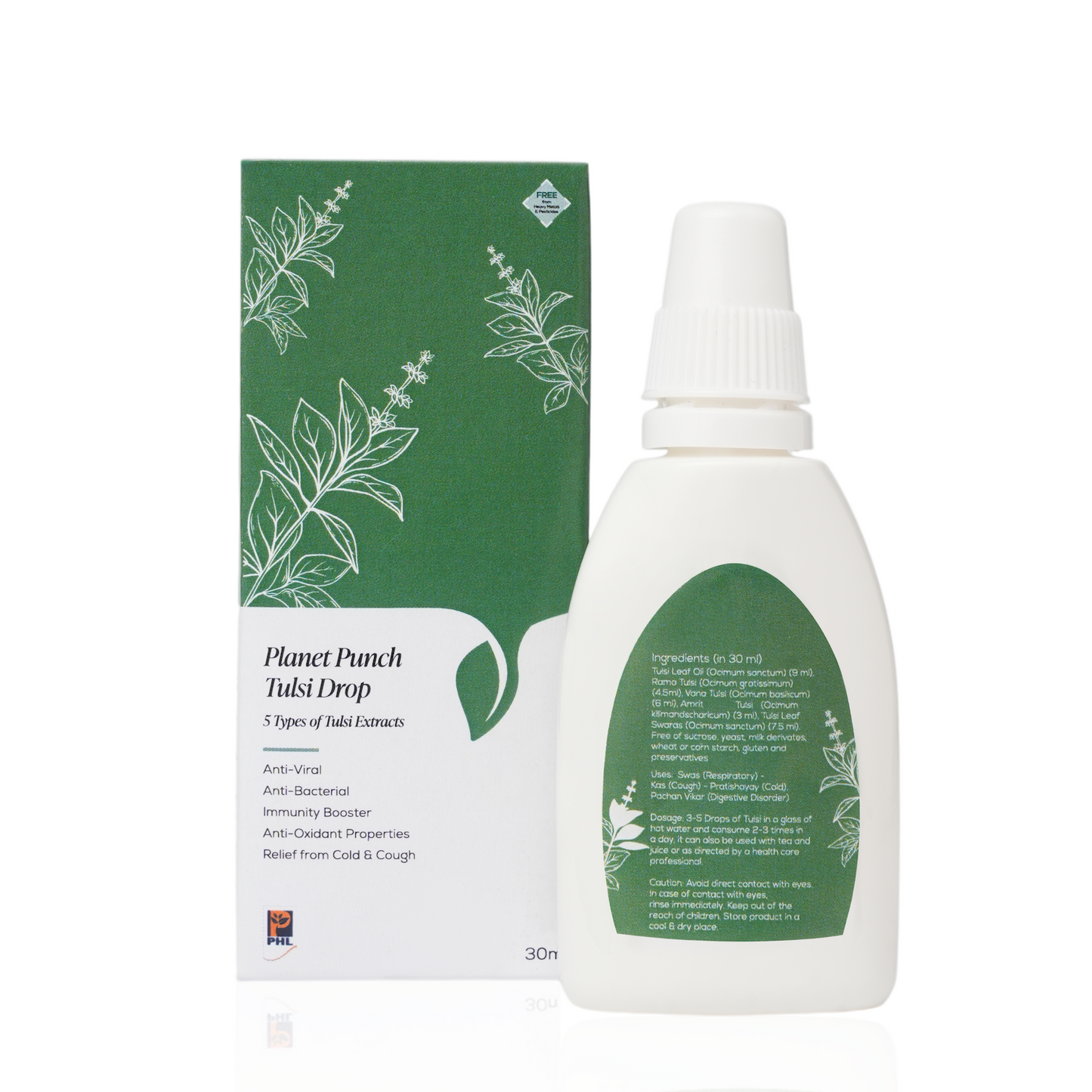 Planet Punch Tulsi Drops - Anti-Viral & Boosts Immunity