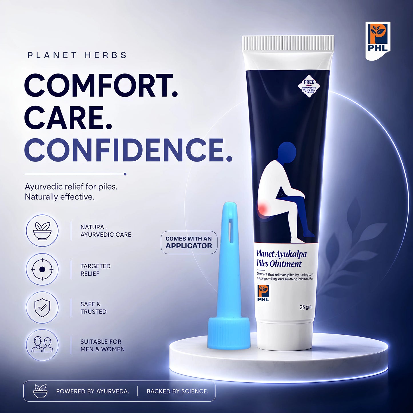 Planet Ayukalpa Piles Ointment - Soothe Piles & Eases Pain