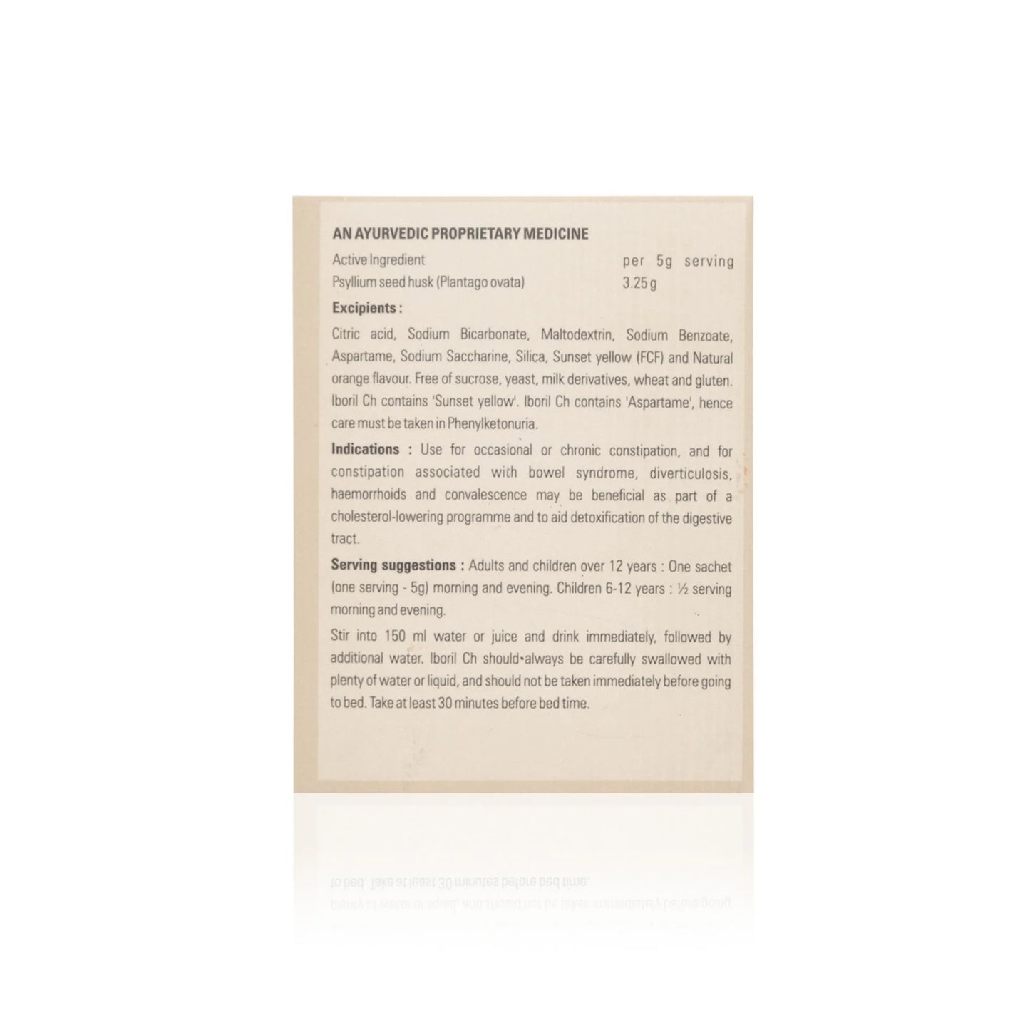 Iboril Ch Powder - For Gut Cleansing & Chronic Constipation