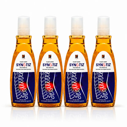 Synotiz Pain Relief Oil for Back, Neck, Shoulder & Joint Pain