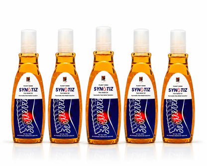 Synotiz Pain Relief Oil for Back, Neck, Shoulder & Joint Pain